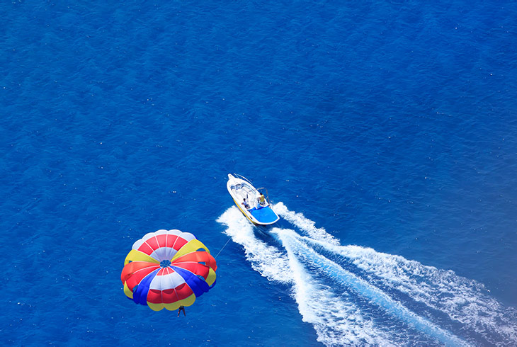 Santorini, Greece for Water Sports Enthusiasts